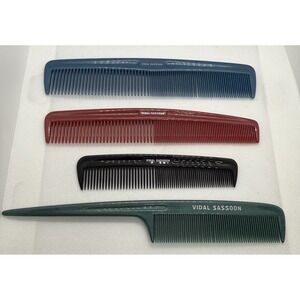 Vintage Vidal Sassoon Salon Hair Combs Set of 4